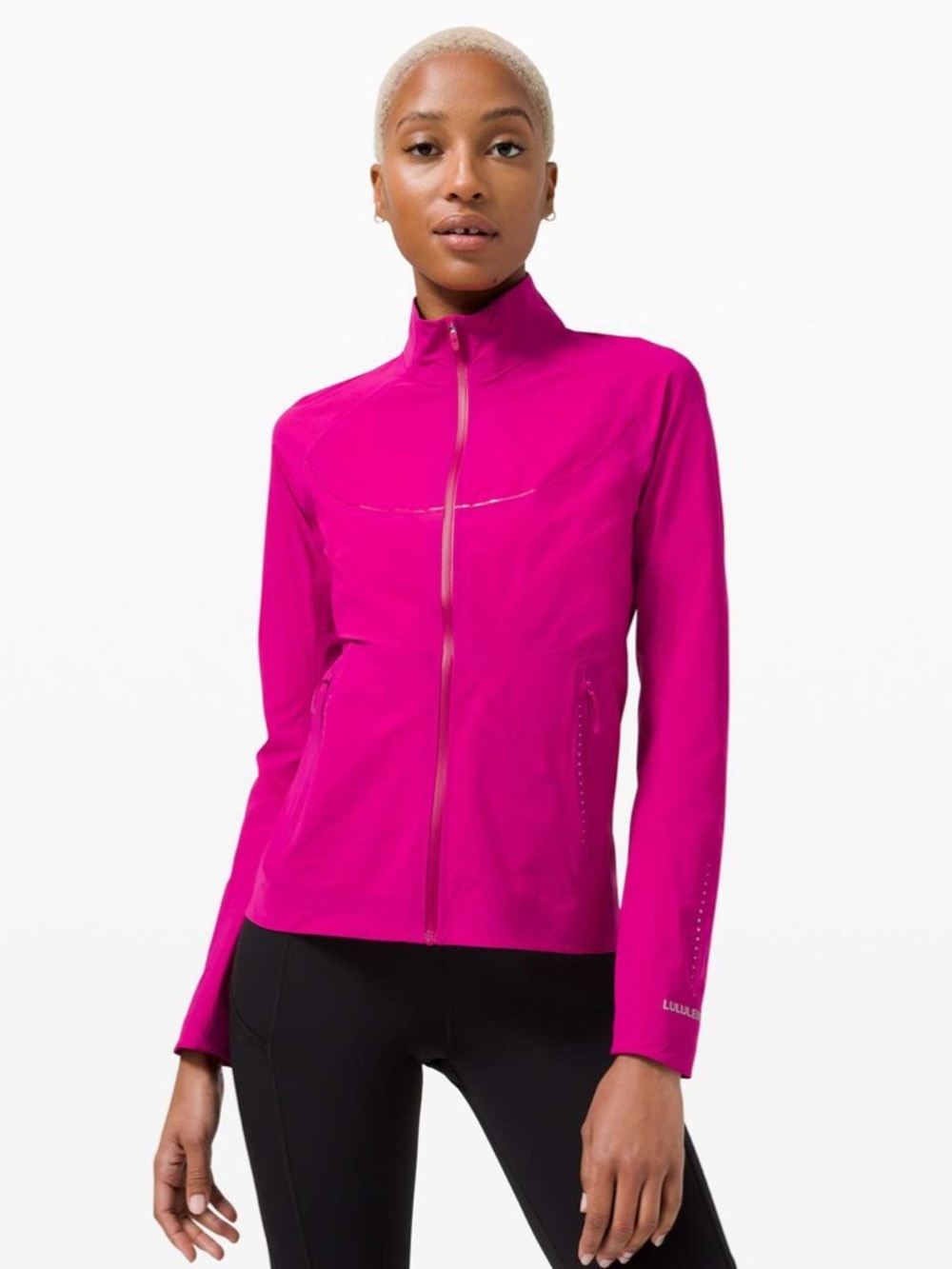 Lululemon Fast and Free Windbreaker Ripened Raspberry